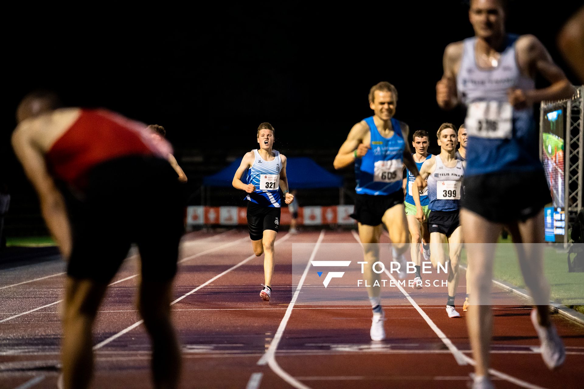 Jonas Kulgemeyer (OTB Osnabrueck) ueber 3000m am 03.06.2022 waehrend der Sparkassen Gala in Regensburg